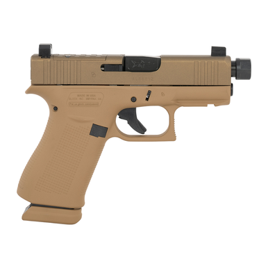 Glock UX4350204NR15ORBOTN G43X 9mm Luger 15+1 3.41" Black GMB Barrel