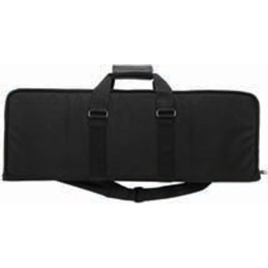 Bulldog BDH490 Hybrid Tactical Rifle Case made of Water-Resistant Nylon with Black Finish, Hidden Internal Mag Pockets & Deluxe Padded Shoulder Strap for Rifle & Carbine Models 31" L