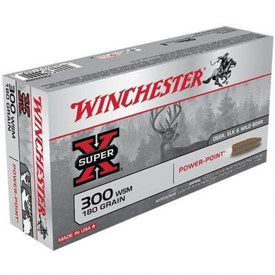 Winchester Ammo Power-Point 300 WSM 180 gr Power Point - X300WSM