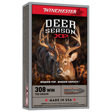Winchester Ammo X308DS Deer Season XP 308 Win 150 gr Extreme Point 20 Per Box