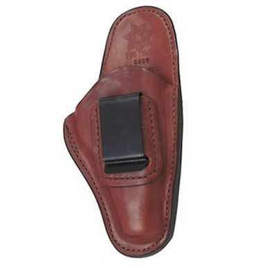 Bianchi 19220 100 Professional IWB Size 01 Tan Leather Belt Clip Fits S&W J Frame/Ruger LCR Right Hand