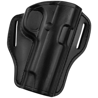 Bianchi 25018 57 Remedy OWB Size 10 Black Leather Belt Slide Fits Colt 1911 Government Right Hand