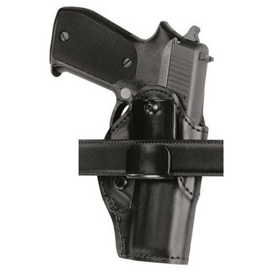 Safariland 27-51-61 27 Polymer Lined SafariSuede, IWB Holster, Plain Black, RH, Colt 1911 Commander