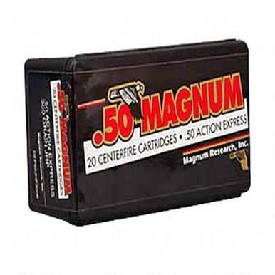 Magnum Research .50 AE 300 Grain HP 20 Round Box