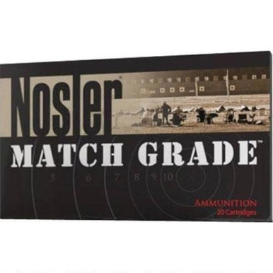 Nosler 51288 Match Grade .26 Nosler Ammunition, 20