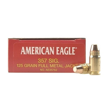 Federal American Eagle 357 SIG 125GR FMJ 50RDS