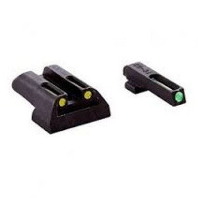 TRUGLO TFO Sight Set Sig SP2022 Steel Tritium / Fiber Optic Green/Yellow