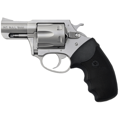 Charter Arms 79920 Pitbull Revolver Single/Double 9mm Luger 2.2" 5 Rd Black Rubber Grip Stainless