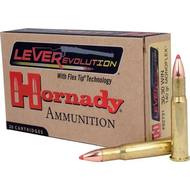 Hornady LEVERevolution 30-30 Winchester 140 GR MonoFlex - 20rd Box