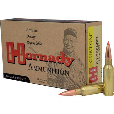 Hornady Custom 6.5 Grendel 123 Grain SST