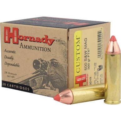 Hornady 500 S&W Mag 300 gr FTX Flex Tip eXpanding