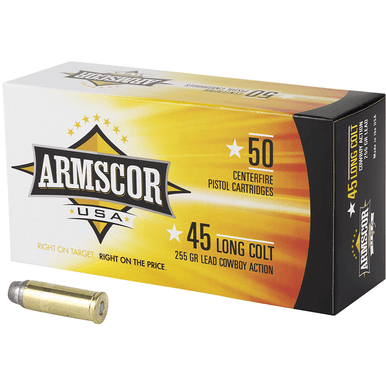 Armscor FAC45LC1N USA 45 Colt 225 gr Lead 50 Per Box