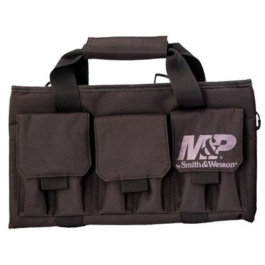 M&P Accessories 110028 Pro Tac Single Handgun Gun Case Nylon Smooth