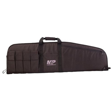M&P Accessories 110015 Duty Series Medium Rifle/Shotgun Case Nylon Smooth