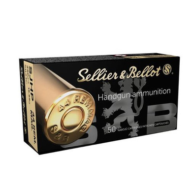 Sellier & Bellot 44 Mag - 240 Grain SJHP - 50 Rounds