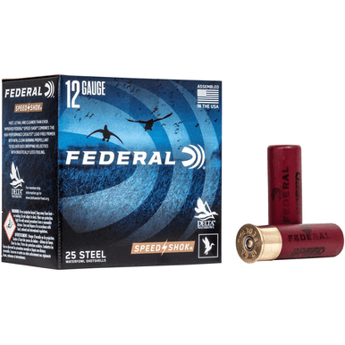 Federal WF1422 Speed-Shok 12 Gauge 3" 1 1/4 oz 2 Shot 25 Per Box