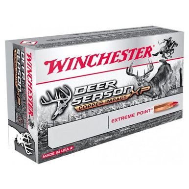 Winchester Ammo X270CLF Copper Impact 270 Win 130 gr Copper Extreme Point Lead Free 20 Per Box