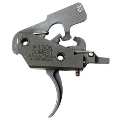 Wilson Combat TRTTU3G Tactical Trigger Unit Semi-Auto Steel Black