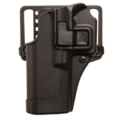 Blackhawk 410568BKL Serpa CQC Concealment Black Matte Polymer OWB Fits Glock 43 Left Hand