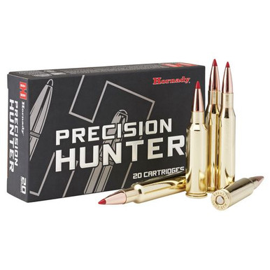 Hornady 82224 Precision Hunter  
300 Ruger Compact Magnum 178 GR ELD-X 20 Bx/ 10 Cs