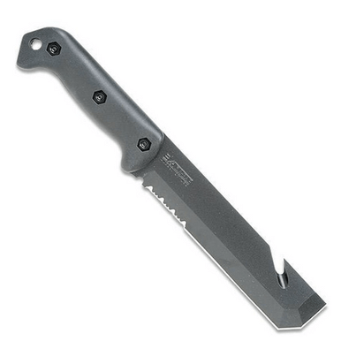 KA-BAR Becker TacTool 7" Fixed Combo Blade Black Steel