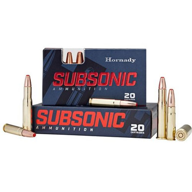 Hornady Subsonic .450 Bushmaster Ammunition 20 Rounds 395 Grain SUB-X