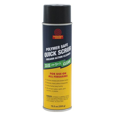 Shooters Choice PSQ12 Polymer Safe Quick Scrub 12.50 oz Aerosol