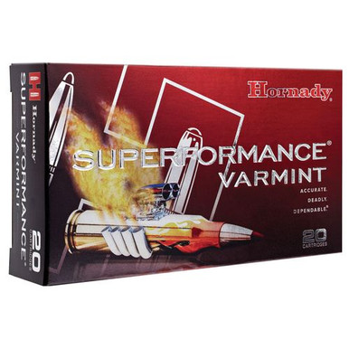 Hornady 8343 Superformance Varmint  243 Win 58 gr V-Max 20 Bx/ 10 Cs