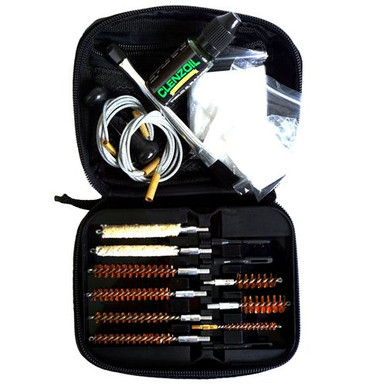 Clenzoil 2335 Multi-Caliber Rifle Multi-Caliber Cleaning Kit 13 Piece Black Case
