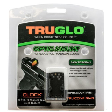 Truglo TG8950G2 Adapter Mount  Fits Glock MOS 17,19,22-24,26-27,33-35,38-39 Black