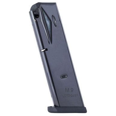 MEC-GAR MGPB9215P Beretta  9mm Luger Beretta 92FS, M9 15rd Black Phosphate Detachable