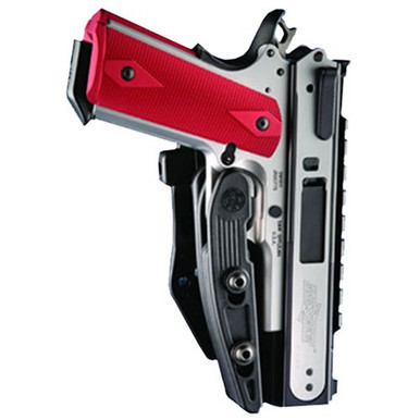 Hogue 00500 PowerSpeed  Belt Universal Semi-Auto Handgun Polymer Black