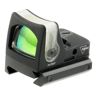 Trijicon 700054 RMR  1x 22x16mm Obj 12.9 MOA Dual Illuminated Amber Triangle Black with RM33 Mount