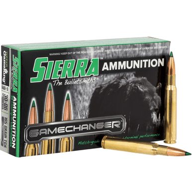 Sierra GameChanger  30-06 Springfield 165 gr Tipped GameKing Hunting Ammo