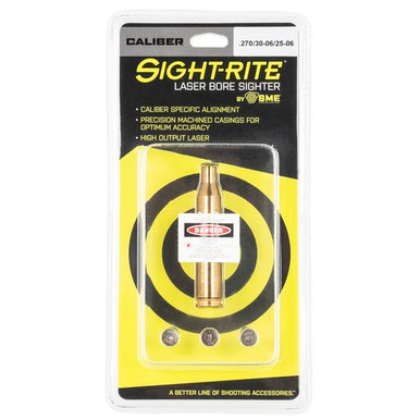 SME XSIBL2506 Sight-Rite Laser Bore Sighting System 25-06 Rem;270 Win;30-06 Springfield Brass