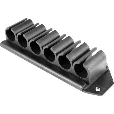 Aim Sports MR6RK Side Shell Carrier  Rem 870 12 Gauge 6 Rounds Black Polymer