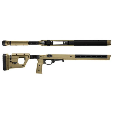 Magpul MAG997-FDE Pro 700 Short Action Stock Remington 700 Fixed Aluminum/Polymer Flat Dark Earth
