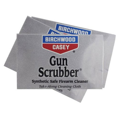 Birchwood Casey 33312 Gun Scrubber Take Along Wipes 12 Pack