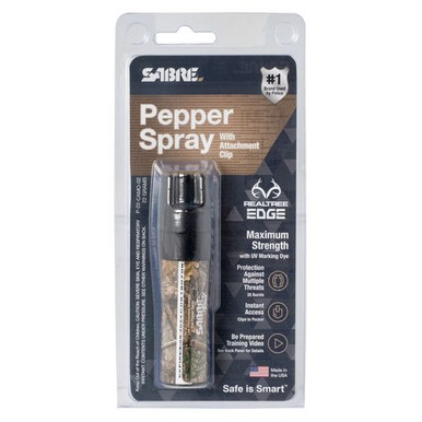 Sabre P22CAMO02 Camo Pepper Spray  OC Pepper 10 ft Range