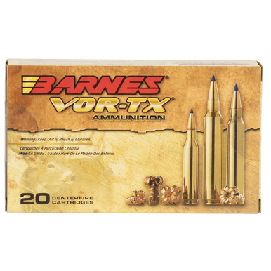 Barnes Bullets 21575 VOR-TX Rifle  338 Win Mag 210 gr Tipped TSX Boat Tail 20 Bx/ 10 Cs