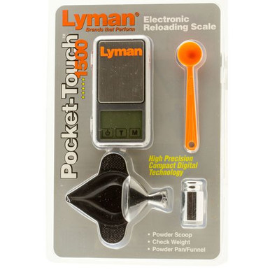 Lyman 7750725 Pocket Touch Reloading Scale 1 Multi-Caliber 1500 GR