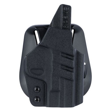1791 Gunleather TACPDHOWBSHIELDBLKR TAC-PDH  Black Kydex OWB S&amp;W Shield 9/40 Right Hand