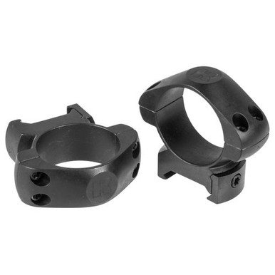 Konus 7404 Steel Rings Ring Set 30mm Diam Medium Black