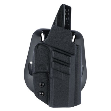 1791 Gunleather TACPDHOWBCZP10BLKR TAC-PDH  Black Kydex OWB CZ P-10 C Right Hand