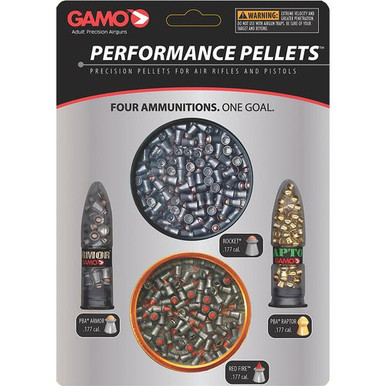 Gamo 632092854 High Performance  .177 Pellet High Performance Combo 400