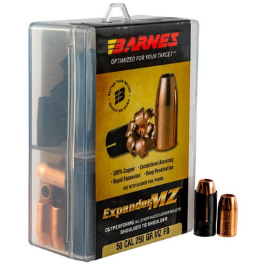 Barnes Bullets 30577 Expander MZ  50 Black Powder 250 GR 24