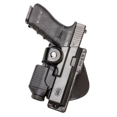 Fobus GLT19RP Tactical  Belt Fits Glock 19/23/32 w/Tactical Light or Laser Polymer Black