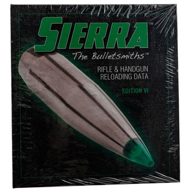 Sierra 0600 Reloading Manual  6th Edition