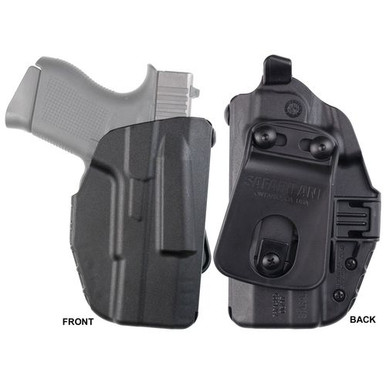 Safariland 737189518411 7TS  Black SafariSeven Nylon Blend Belt Glock 43 Right Hand