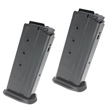 Ruger 90711 Ruger-57  5.7x28mm 20rd Black Oxide Detachable Pack of 2